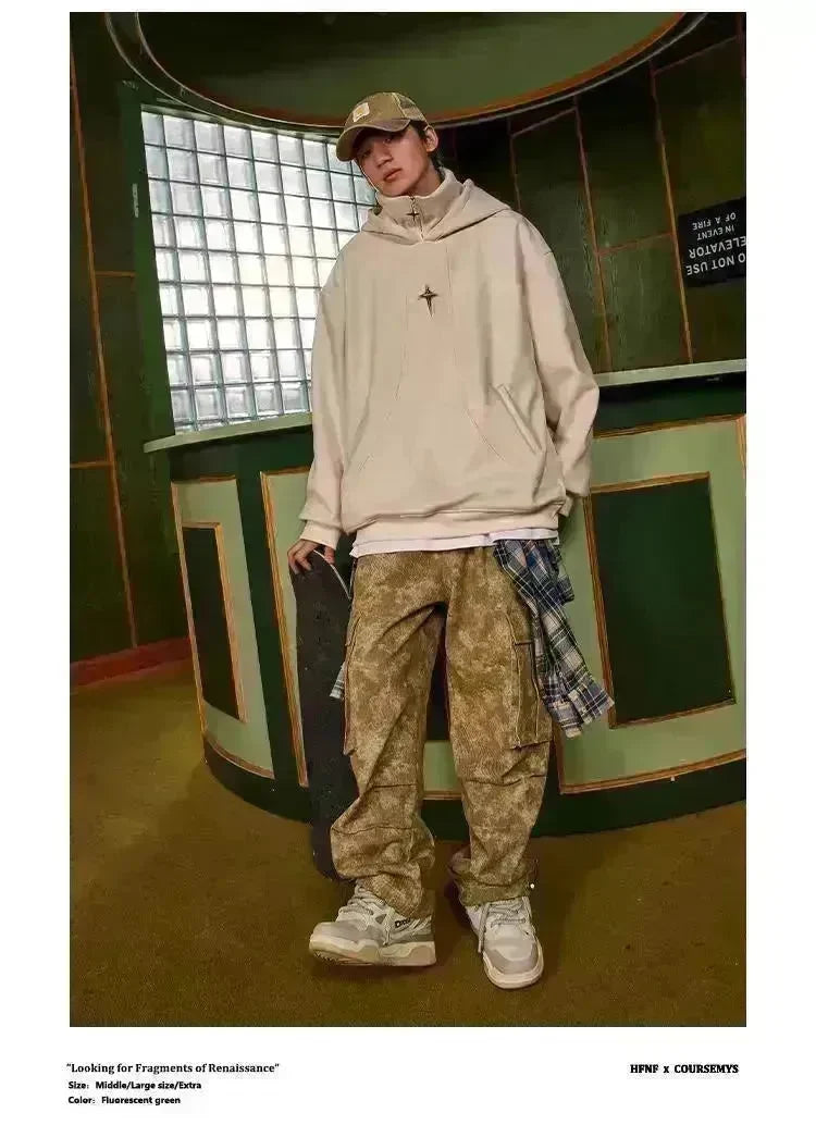 Fashion Turtleneck Street Hip pop Hoodie Sweatshirt Men - EX-STOCK CANADA