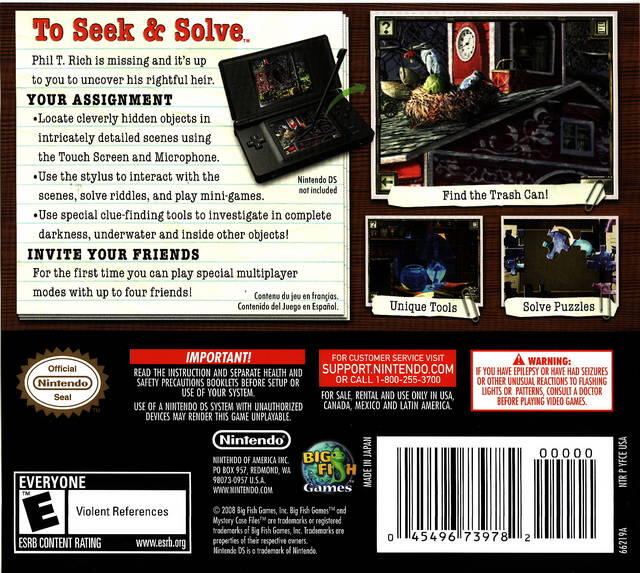 Mystery Case Files: MillionHeir 