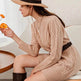 Autumn Winter Round Neck Mini Knitted Wool Sweater Dress - EX-STOCK Canada
