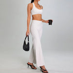 High-intensity Sports Suit Outdoor Running Nude Feel Workout Clothes Slimming High Waist - EX-STOCK CANADA