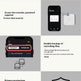 Dedicated app interface with features like password management, backup, and privacy protection on a white background.