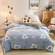Plush Thick Snowflake Duvet Cover Single Piece Flannel EX-STOCK Canada 