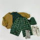 Fashion Personality Children's Plaid Stylish Pants Short pant for Boys - EX-STOCK Canada