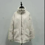 New Fashion Loose Anti-cashmere Hooded Zipper Huge Fleece Winter Jacket - EX-STOCK CANADA