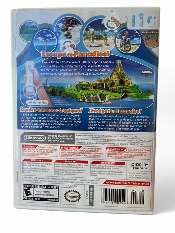 Wii Sports Resort Bundle With Wii MotionPlus and Wii remote 