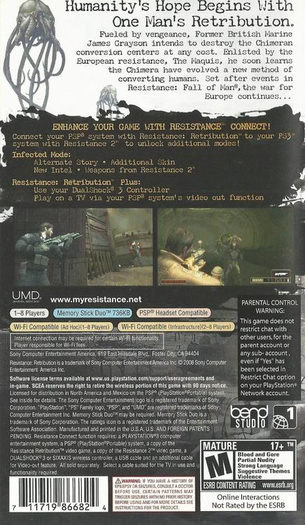 Resistance: Retribution 