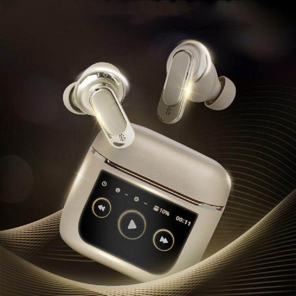 Smart Screen Noise-Cancelling Bluetooth earbuds True Wireless In-ear Headphone - EX-STOCK Canada