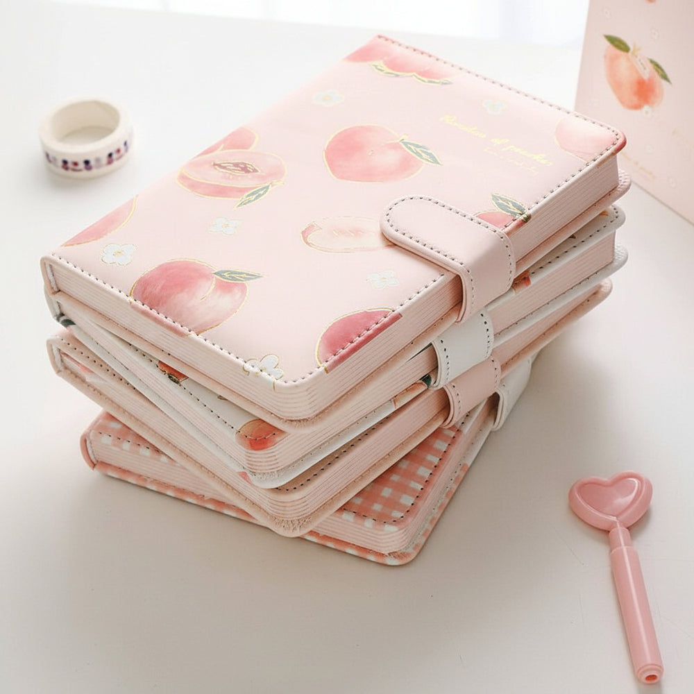 Cute Hardcover Notebook for Girls – A5 Literary Journal with Imitation Leather Cover