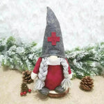 Faceless Dolls Ornaments Nordic Forester Santa Claus Ornaments Christmas Window Decoration - EX-STOCK CANADA