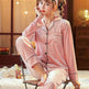 2pcs Couple Gold Velvet Long Sleeve Pajamas set - EX-STOCK Canada