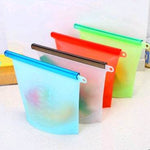 Reusable Silicone food storage bag vacuum sealed bag - EX-STOCK Canada