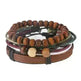 Multilayer Hemp Rope Beaded Bracelet for men and women - EX-STOCK CANADA