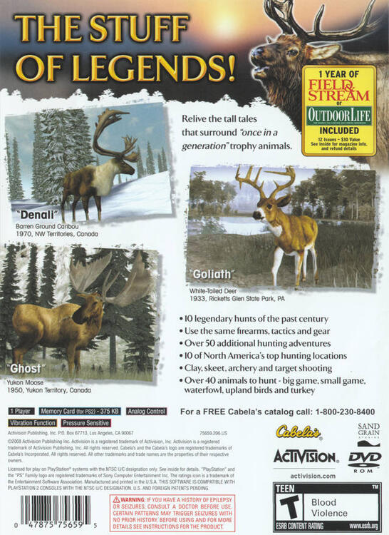 Cabela's Legendary Adventures 