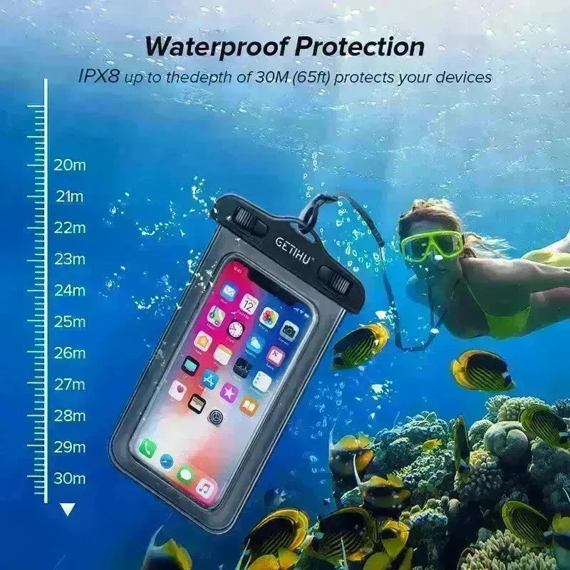 Universal Waterproof Case Mobile Phone Cover - EX-STOCK CANADA