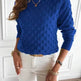 Pullover Round Neck Long Sleeves Knitwear Cashmere sweater Top women - EX-STOCK Canada