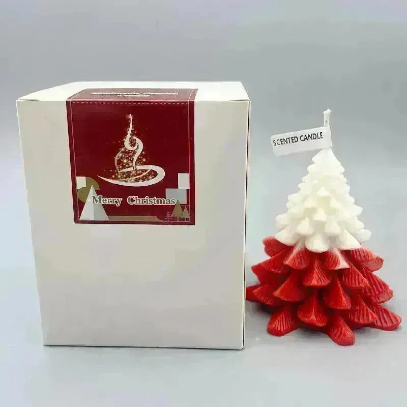 Christmas Tree Silicone Molds For DIY Christmas Creative Atmosphere Decoration Handmade Fragrant Candles - EX-STOCK CANADA