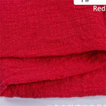 Cotton Raw Edge Placemats for Dining Table – 34 Colors, 42x42cm