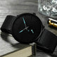 Simple ultra-thin watch round mesh belt watch - EX-STOCK Canada