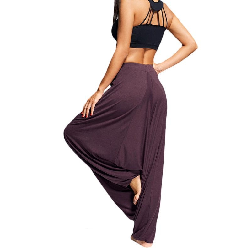 Women's Cotton-Blend Balloon Harem Pants — product view 7 of 10 | EX-STOCK
