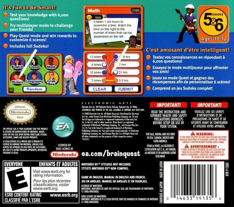 Brain Quest Grades 5 & 6 