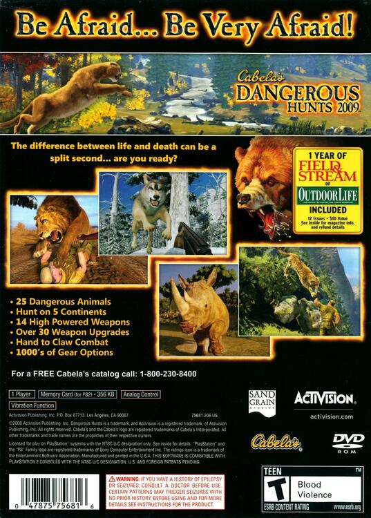 Cabela's Dangerous Hunts 2009 