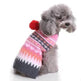 Pet Christmas Sweater Knit Turtleneck Pet Clothes Sweater Dog Sweater - EX-STOCK Canada