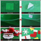 DIY Felt Christmas Tree New Year Toddler Kids Handmade Gift Toys Door Wall Hanging Ornaments Holiday Party Home Decor Set - EX-STOCK CANADA