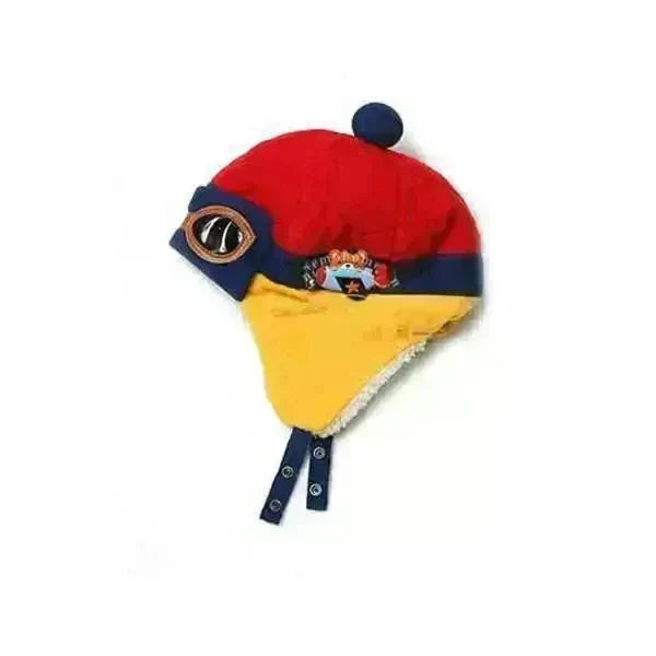 Baby and Toddler Winter hat Hooded Winter Pilot  Beanie Warm baby cap - EX-STOCK CANADA