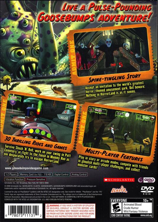 Goosebumps HorrorLand 