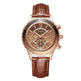 Leather Waterproof quartz watch - EX-STOCK Canada