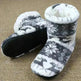 Christmas Elk Floor Shoes Indoor Socks Shoes Warm Plush House Slippers - EX-STOCK CANADA