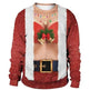 Men's Fashion 3D Digital Printed Round Neck Christmas Sweatshirt - EX-STOCK Canada