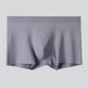 Men's 4-pack Plain Mid waist Boxer Brief Ice Silk Underwear. - EX-STOCK Canada