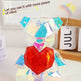 Laser Cross-border Colorful Bear Birthday Christmas Gift Diy Decoration Valentine's Day Gift Bear Night Light - EX-STOCK Canada