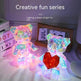 Laser Cross-border Colorful Bear Birthday Christmas Gift Diy Decoration Valentine's Day Gift Bear Night Light - EX-STOCK Canada