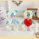 Laser Cross-border Colorful Bear Birthday Christmas Gift Diy Decoration Valentine's Day Gift Bear Night Light - EX-STOCK Canada