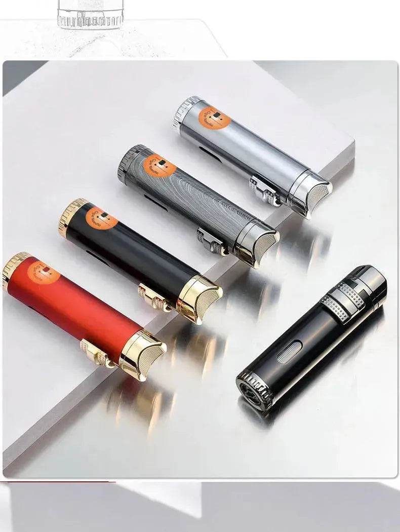 Blue High firepower Gas Cigar Punch Lighters - EX-STOCK Canada