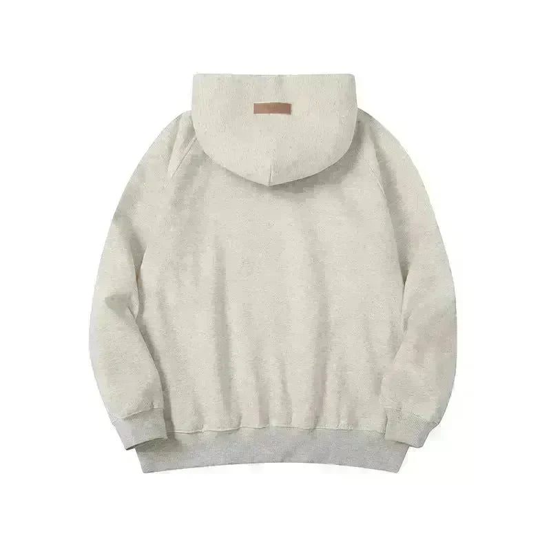 Men's Three-dimensional Alphabet Plus Velvet Hoodie Pullover sweatshirt - EX-STOCK CANADA