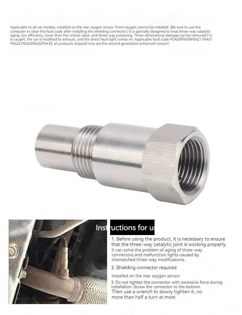 Oxygen Sensor Connector Modification Accessories Sensor Adapter - EX-STOCK Canada