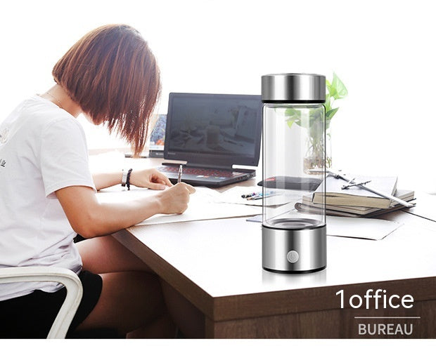 Bouteilles d'eau à hydrogène Générateur d'eau riche en hydrogène électrique Nouvelle technologie Bouteille rechargeable portable Antioxydant 