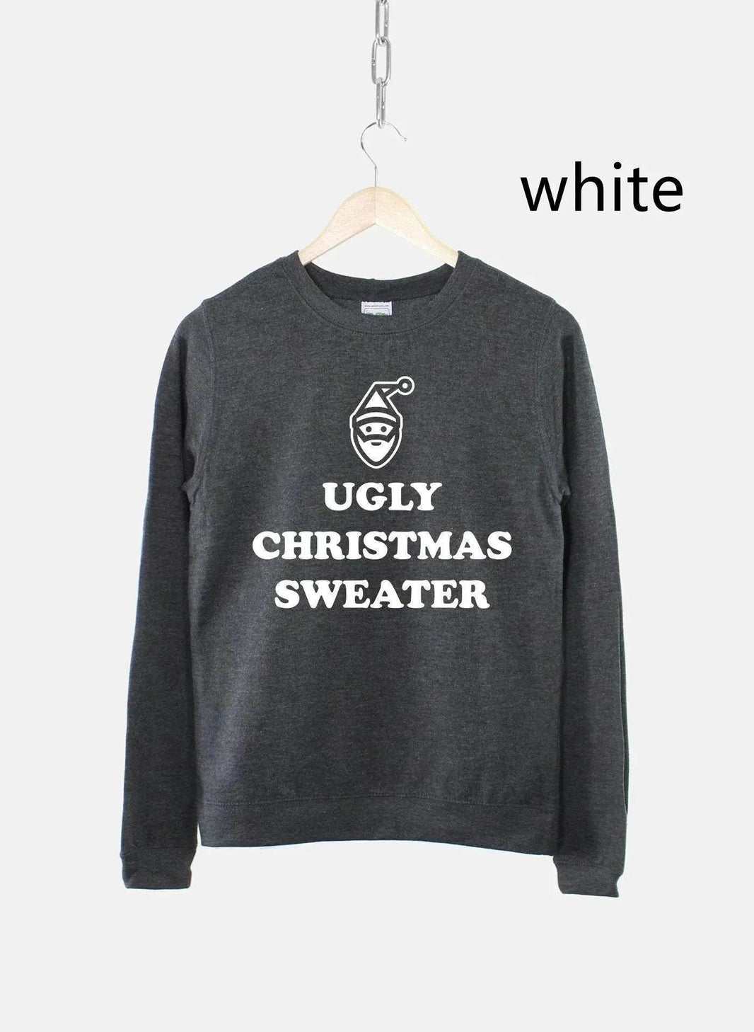 Women's Ugly Christmas Sweater Sweatshirt Bah Humbug Funny - EX-STOCK Canada