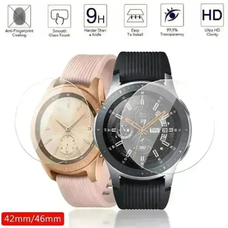 Galaxy Watch Watch Watch Tempered Film 42  46 Film Explosion Proof Fingerprint Proof Watch Screen Protection - EX-STOCK CANADA