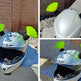 Black helmet braid decoration accessory