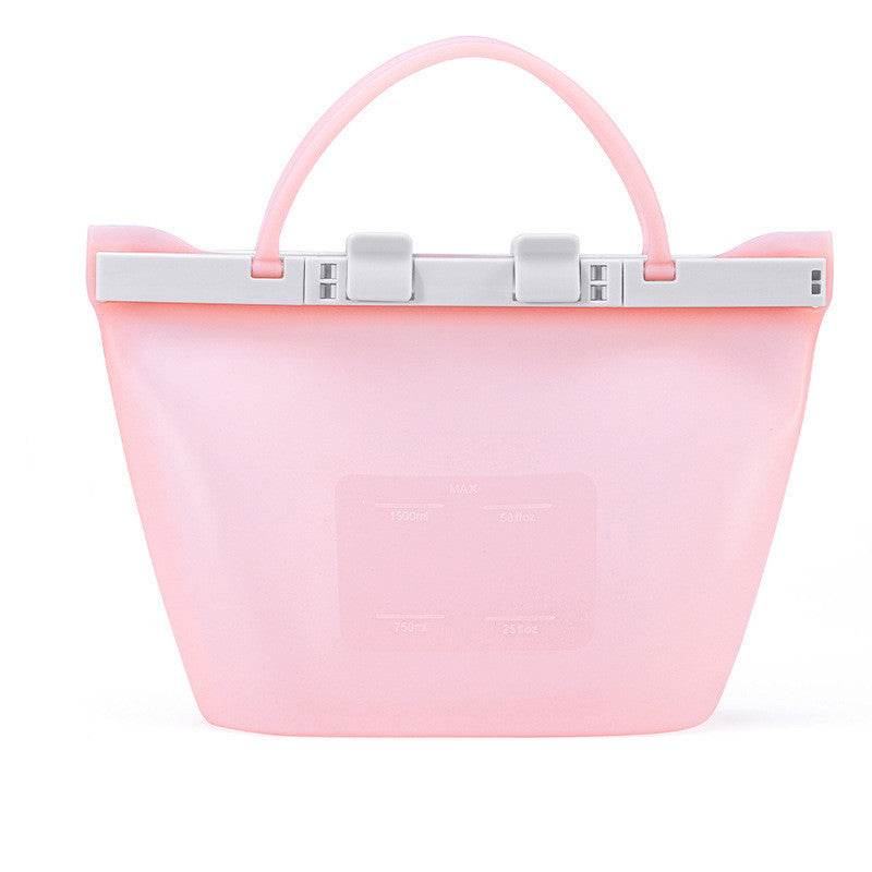 Reusable Silicone Food storage Bag Vacuum Seal Freezer Bag - EX-STOCK Canada