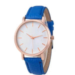 Unisex Leather quartz watch - EX-STOCK Canada