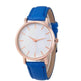 Unisex Leather quartz watch - EX-STOCK Canada