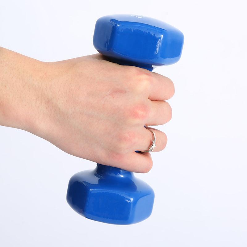 Color fitness dumbbells 
