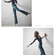 Women's High-Waist Flared Yoga Pants — product view 4 of 7 | EX-STOCK