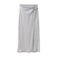 Women's Silk Satin Top Bow Tie Midi Dress - EX-STOCK Canada