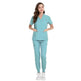 Hospital Nurses V-Neck Suit Work Uniform Workwear - EX-STOCK Canada